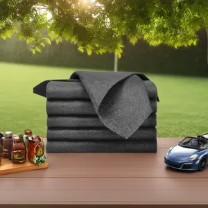 Magic Cloth Glass Cleaning Cloth Non-Shedding No Water Marks Magical Wipes Island Fiber Towel Absorbent Wipes Car Cleaning 12-Pack