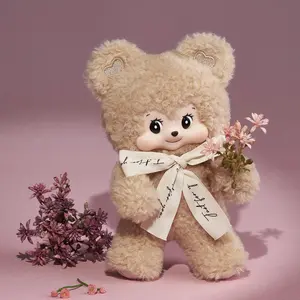 【Live】Pezzy- Bear's Gift Haridmade plush Blind Box,Adorable Holiday Collectible Stuffed Toy for kids, Surprise Christmas Gift,Cute Soft Dolls with Festive Outfits