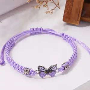 Braided flat knot hand rope bracelet Daily