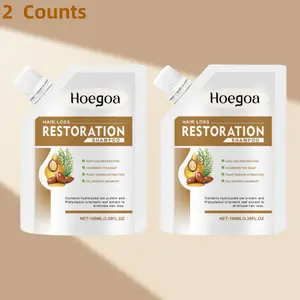 Herbal Gentle Hair Care Shampoo 100ML, Moisturizing Scalp Treatment, Nourishing Hair Cleanser, Multi-Pack, Liquid Formula, 2pcs, Haircare