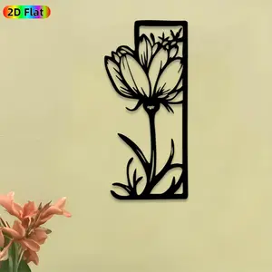 1pc Daisy Metal Wall Art+Daisy Statue Mural, Ideal Gift for New Year, Easter, Rust-Resistant+Metal Wall Decor Wall Sculptures, Perfect for Garden Wall Fence+Floral Decor Enthusiasts