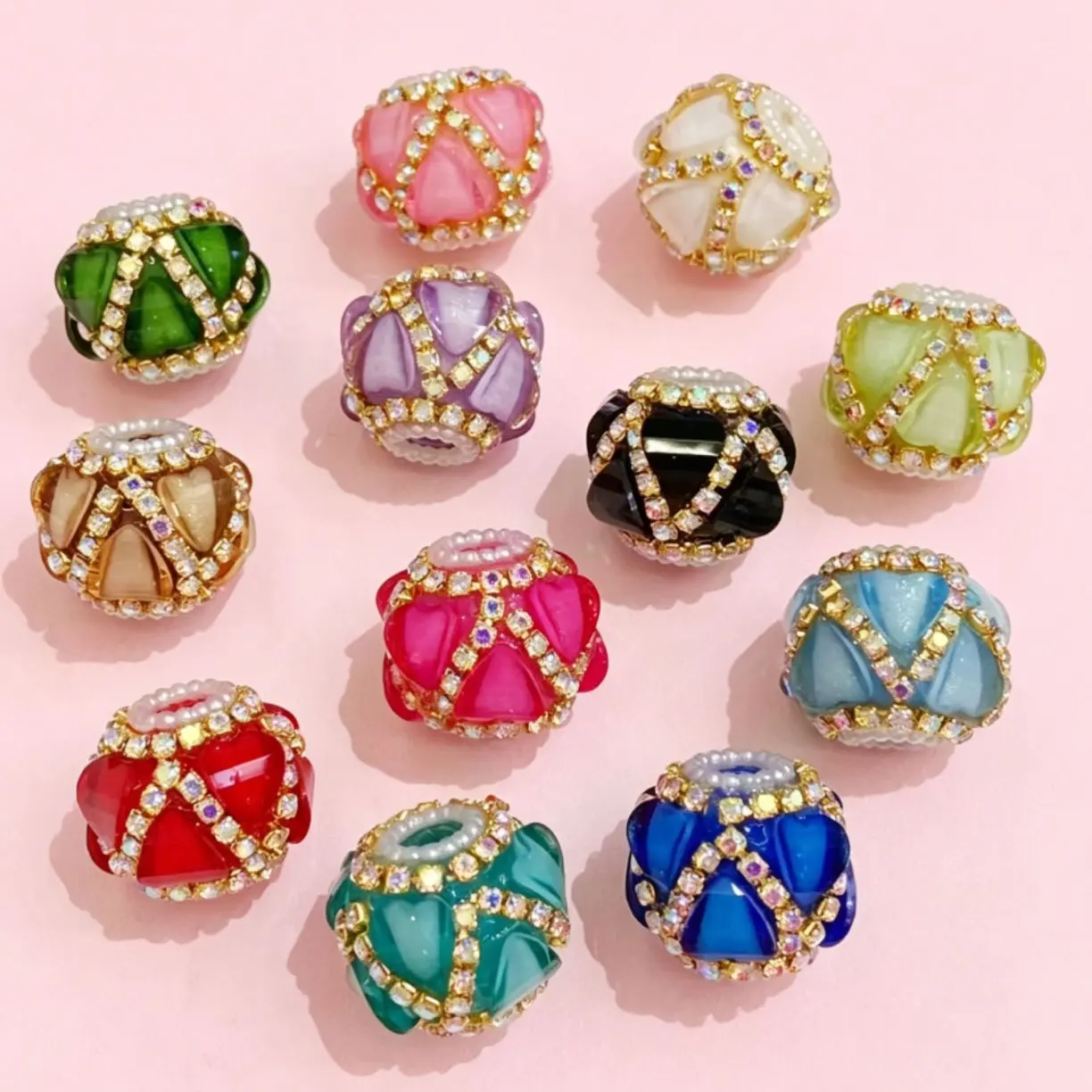 【Lumi DIY Beads A】Choose on Live - Fancy Diy beads Premium Acrylic & Resin Beads different Sizes,material,and quantity for Pens,Bracelets,Phone Charms,Necklaces,Hair Beads,Bag Chains,Hair Ropes DIY Craft Supplies