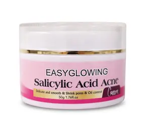 EASY Glowing Salicylic Acid Face Cream Skin Clarifying Cream