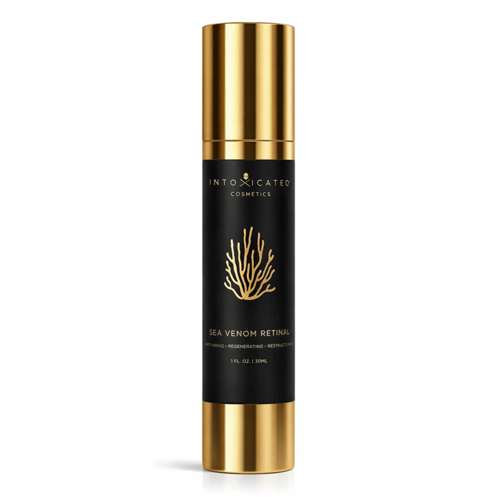 Intoxicated Cosmetics Sea Venom Retinal Anti-Aging Formula with Retinaldehyde for Cellular Turnover & Collagen Production 1 FL OZ