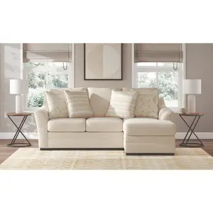 Modern Heritage Lango Queen Fabric Sofa Chaise Sleeper