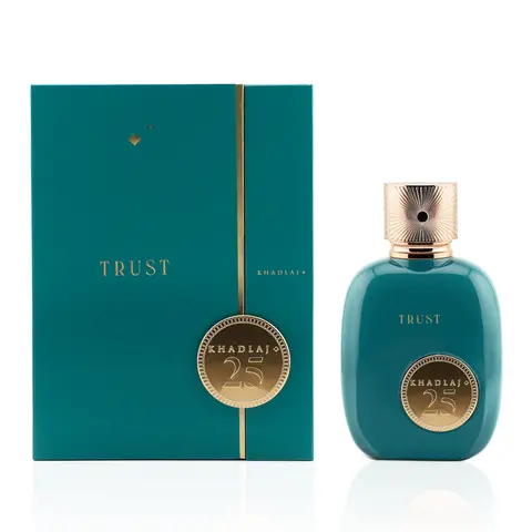 Khadlaj 25 Trust for Unisex Eau de Parfum Spray, 3.4 Ounce