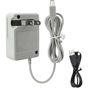 3DS Charger AC Adapter Compatible with DSI  Consoles, Portable Replacement Charger Accessory kit with USB   for 2DS/ 2DS XL/3DS/ 3DS/3DSXL/ 3DS XL/DSi/DSi XL