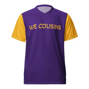 Purple/Gold unisex  jersey
