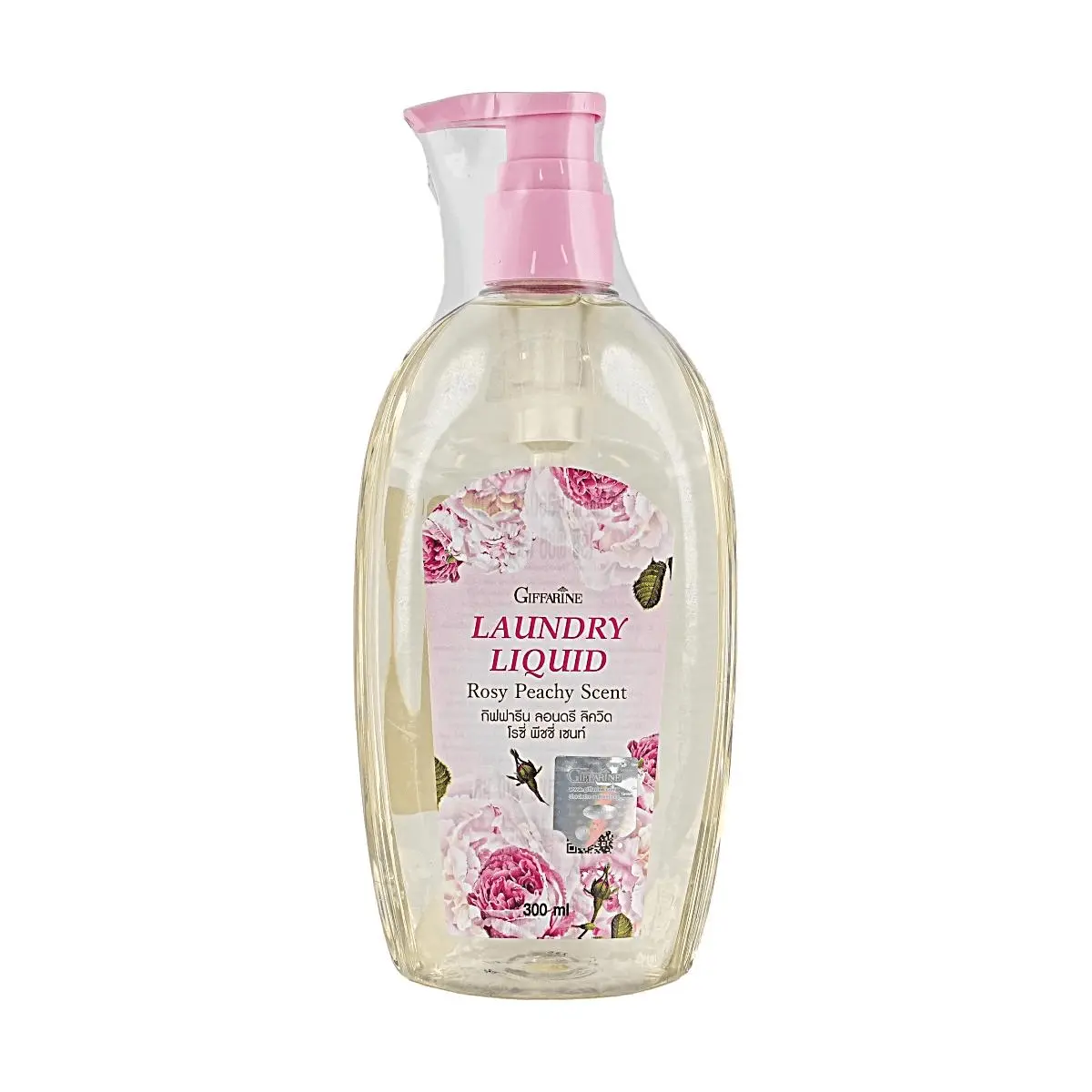 GIFFARINE Peach Rose Underwear Laundry Detergent - Gentle, Antibacterial, Fragrant, Safe Fabric, Soft Clean, Long-Lasting Scent 300ml, Fragrance, Safe Fabrics