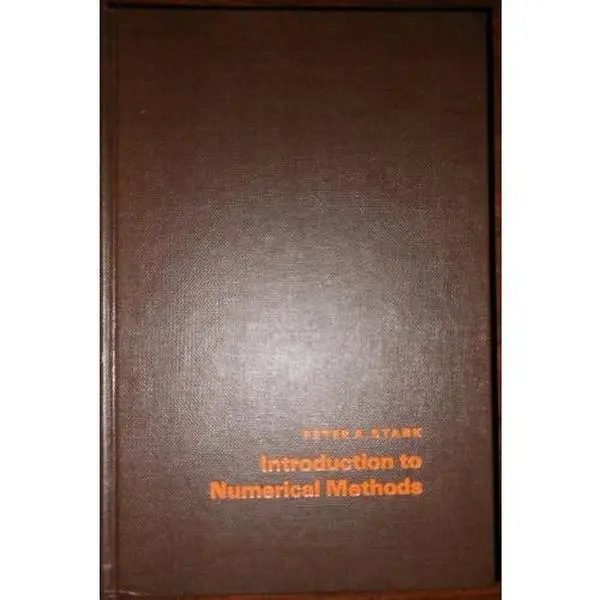 USED Book - Introduction to Numerical Methods by Peter A. Start (Hardcover) - english
