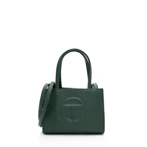 Pre-owned Telfar Leather Tote Bags Faux Small Shopping Tote
