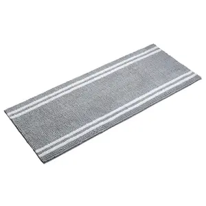 VCNY Home Hotel Stripe Noodle Bath Runner