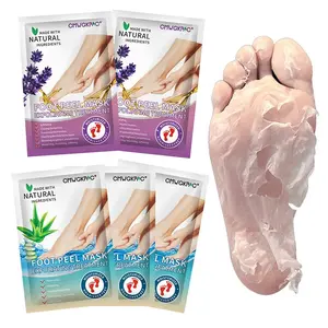 5 Pack Foot Peeling Mask Exfoliator Remove Dead Skin Calluses for Dry Cracked Feet, Suitable for Men Women, Ideal Fathers Day Gift for Him
