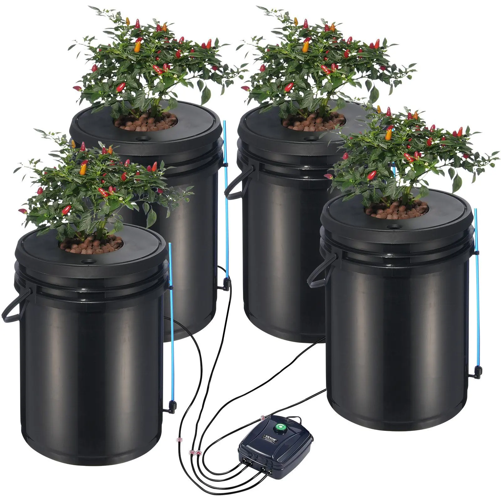 vevor-dwc-hydroponic-system-5-gallon-4-buckets-deep-water-culture