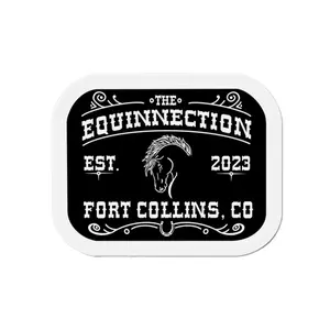 Die-Cut Magnets: Western Flare Logo