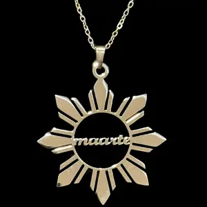 Maarte Stainless Steel Pendant - Necklace Chain Included