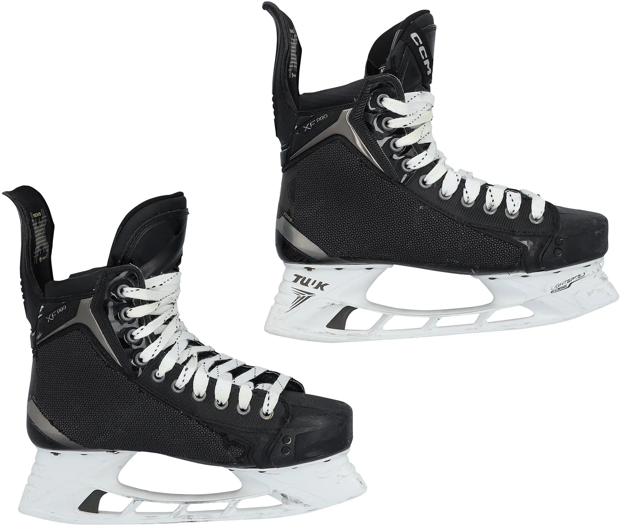 Nick Schmaltz Utah Mammoth Game-Used Black CCM Skates from the 2025-26 NHL Season - Fanatics Authentic Certified