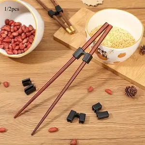 Reusable Chopstick Helper: The Perfect Training Tool for Chinese Chopstick Beginners!
