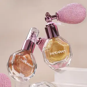 Highlighter Powder Spray, 1 Count Long Lasting Glitter Body Spray, Body Makeup Spray for Cosmetics Face Body, Cosmetic Product for Women & Girls