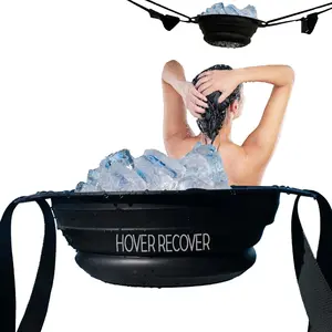 Hover Recover Portable Ice Shower - Cold Therapy Device for Pain Relief & Stress Relief - Rigid Patent Pending Design - Easy to Use at Home & Traveling