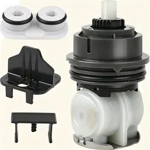 Dual Function Shower and Tub Faucet Cartridge Replacement for Delta Monitor 17 Series (2006-Present) with Seat and Spring Adapter Kit, Compatible Faucet Parts, Easy Installation, Reusable