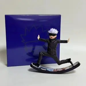 16.5cm Jujutsu Kaisen Anime Figure Rocking Trojan Gojou Satoru Action Figure Car Decorations PVC Adult Collection Model Doll Toy