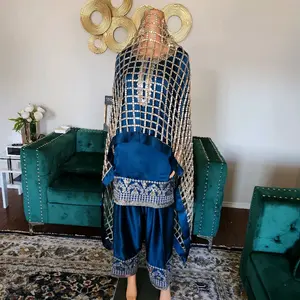 3 piece  farshi party wear pakistani suit
