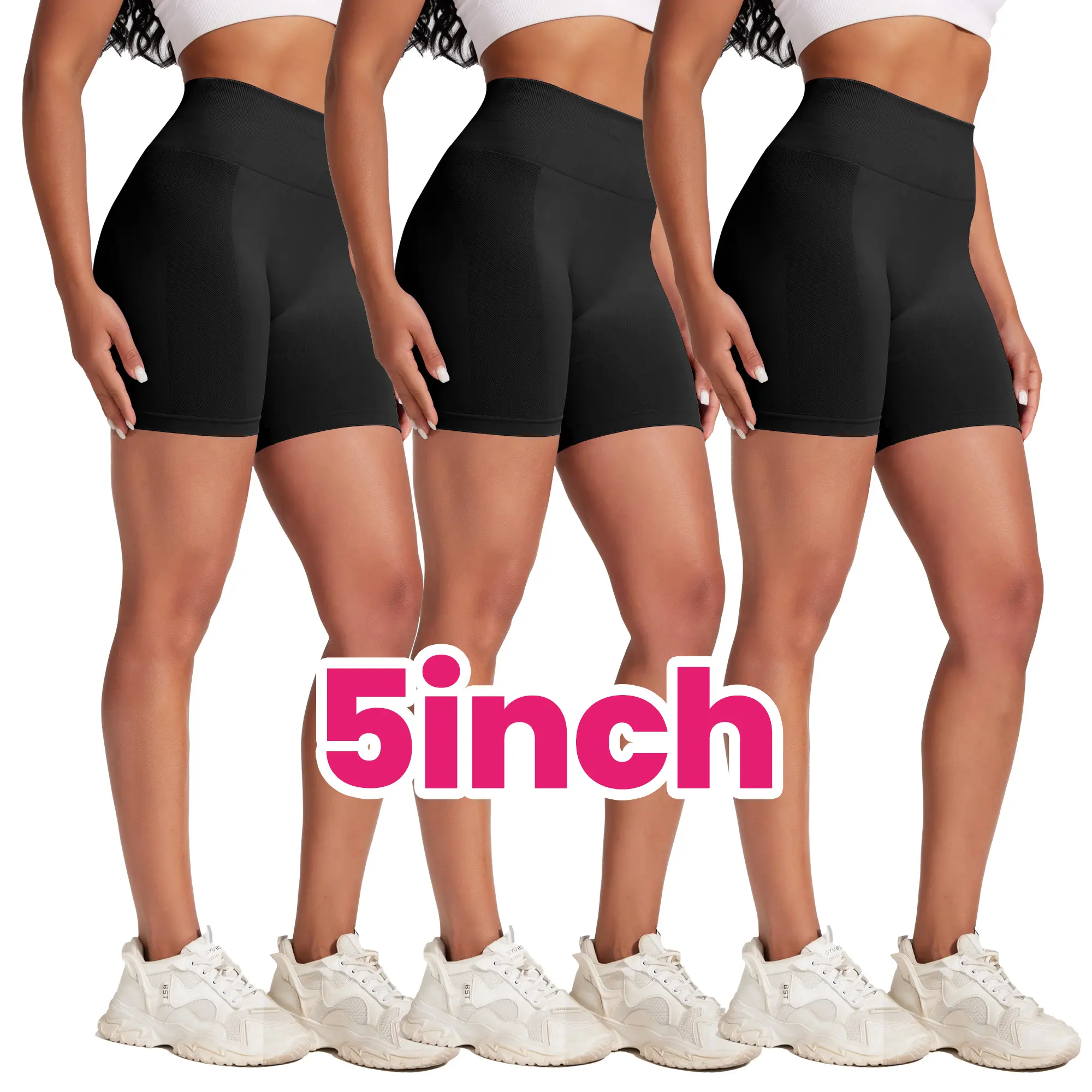 Black/ Black/ Black-5inch