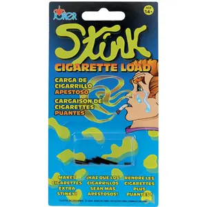 6-Pack Stink Smell Cigarette Loads - Gag Prank Smoking Trick Novelty Joke Gift