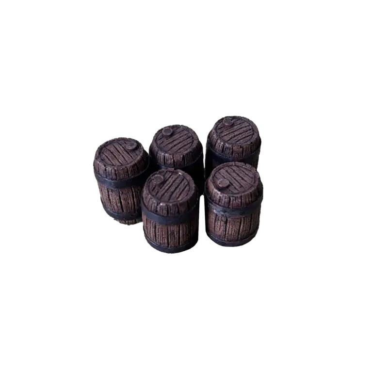 10 Resin Plastic Barrels