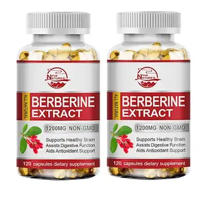 Berberine 1200mg - High Potency Berberine Capsules - Blood Sugar Support