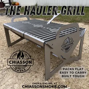 The Hauler Grill - Portable Charcoal Grill