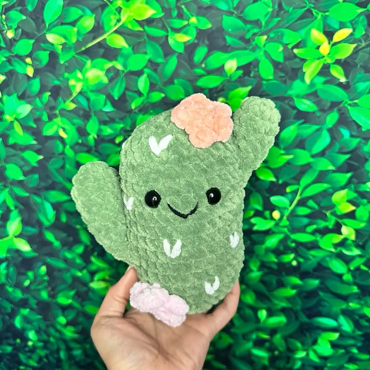 crochet cactus plush