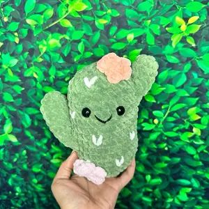 crochet cactus plush
