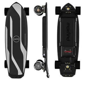 Maxfind CYBER MINI AIR Electric Skateboard with Remote, Airline-Approved 99Wh Battery, 20 Mph Speed, 9 Miles Range, 650W Motor, Lightweight Portable Electric Skateboard for Teens, Adults & Beginners