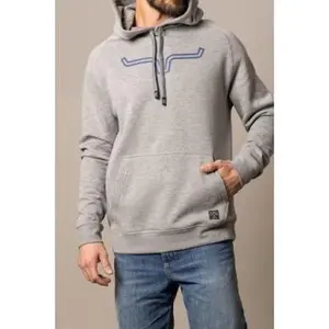 Men’s Kimes Ranch Outlier Hoodie - Grey/Blue