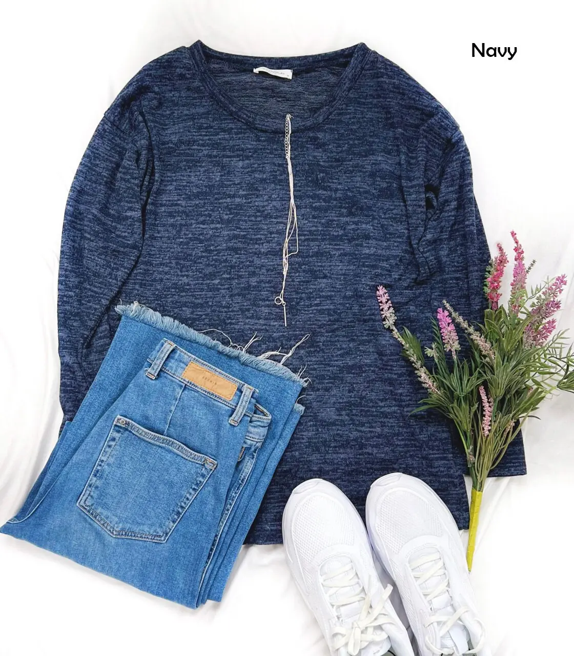 Women's casual knit sweater Oversized Knit Pullover Long Sleeve Sweatshirts Crewneck Tunic Blouse Soft Polyester Spandex Blend Comfortable Casual Wear for Winter