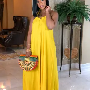 Casual Women's Halter Dress for Summer Season - Womenswear