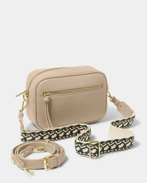 Light Taupe Crossbody Bag