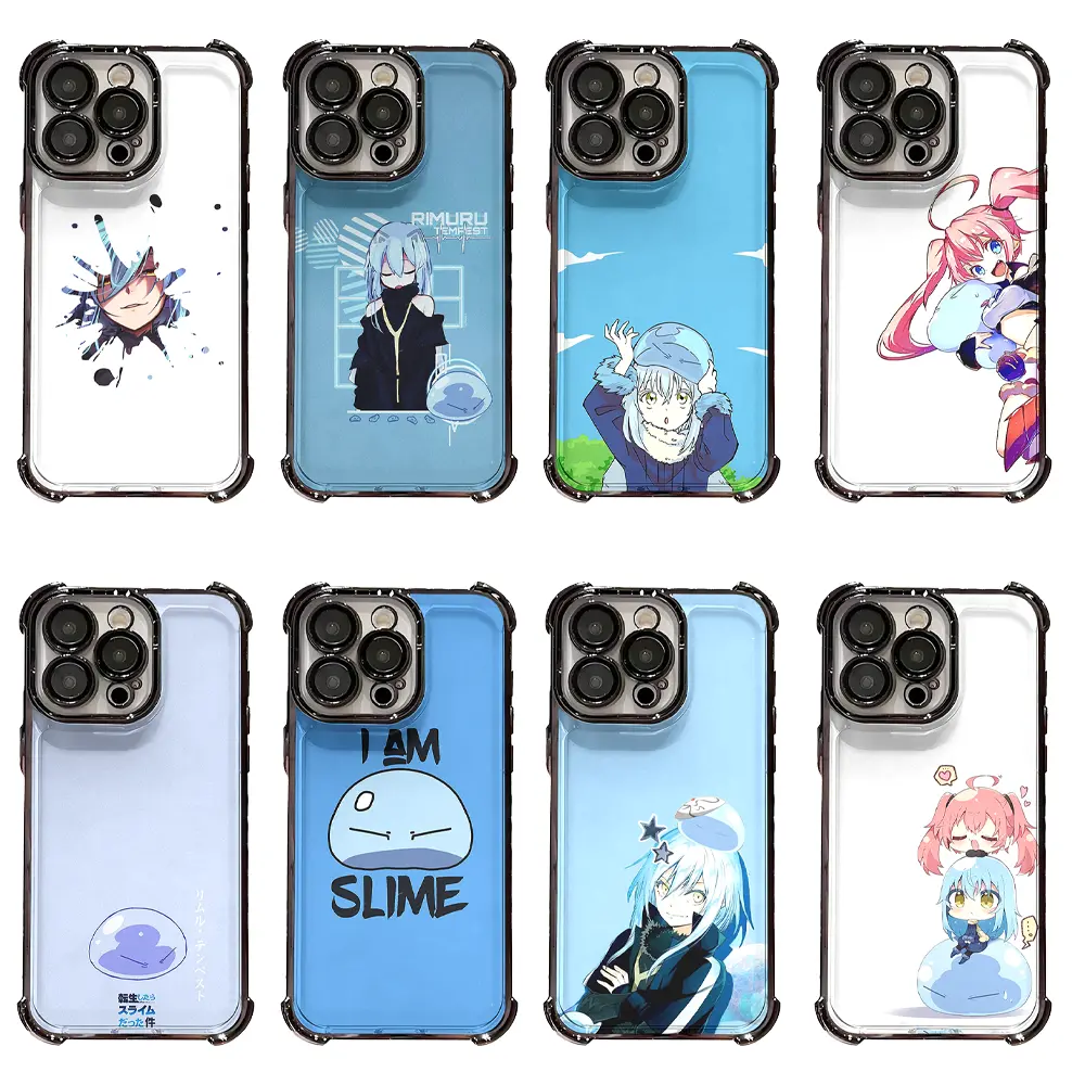 That Time I Got Reincarnated as a Slime Rimuru Tempest Anime Art Phone Case - Protective Casing with Camera Protector, Smartphone Accessory for iPhone 17,16,15,14,13,12,11 Pro,Pro Max,Plus - Ideal for Christmas,Birthday Gifts