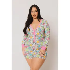 Pop Art - Bobby Jack Pajama Onesie - White