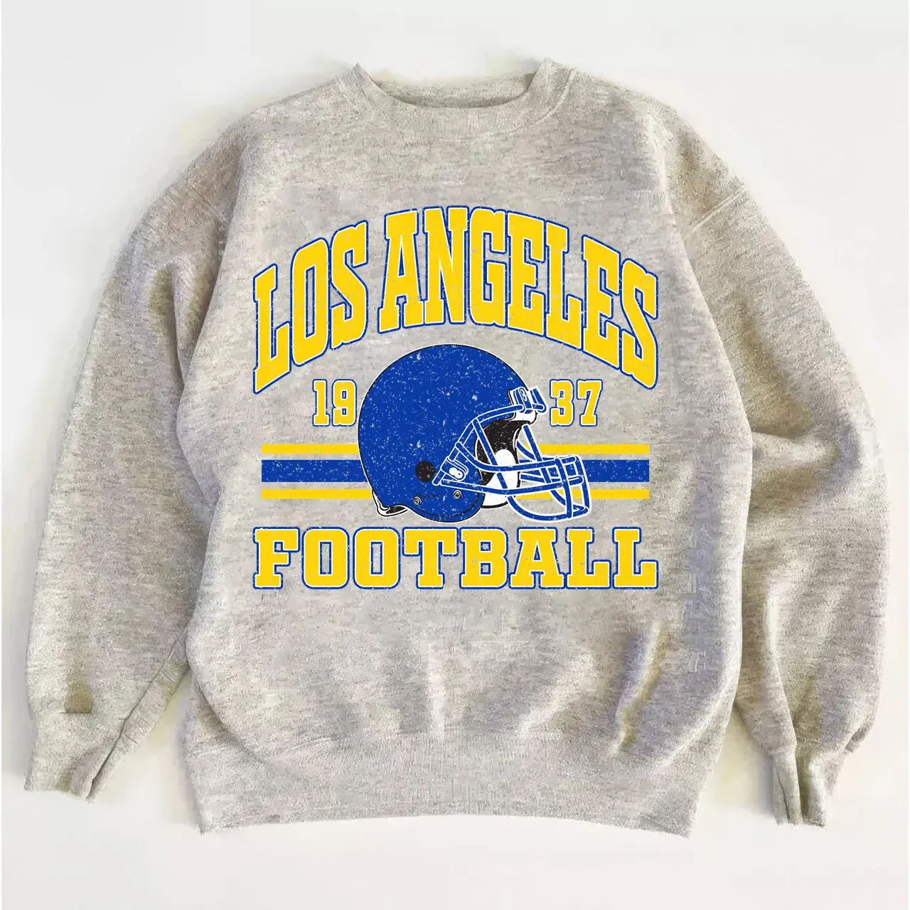 Rams Vintage 90s Football Crewneck Sweatshirt, Game Day Pullover, Soft Cotton Fan Gift