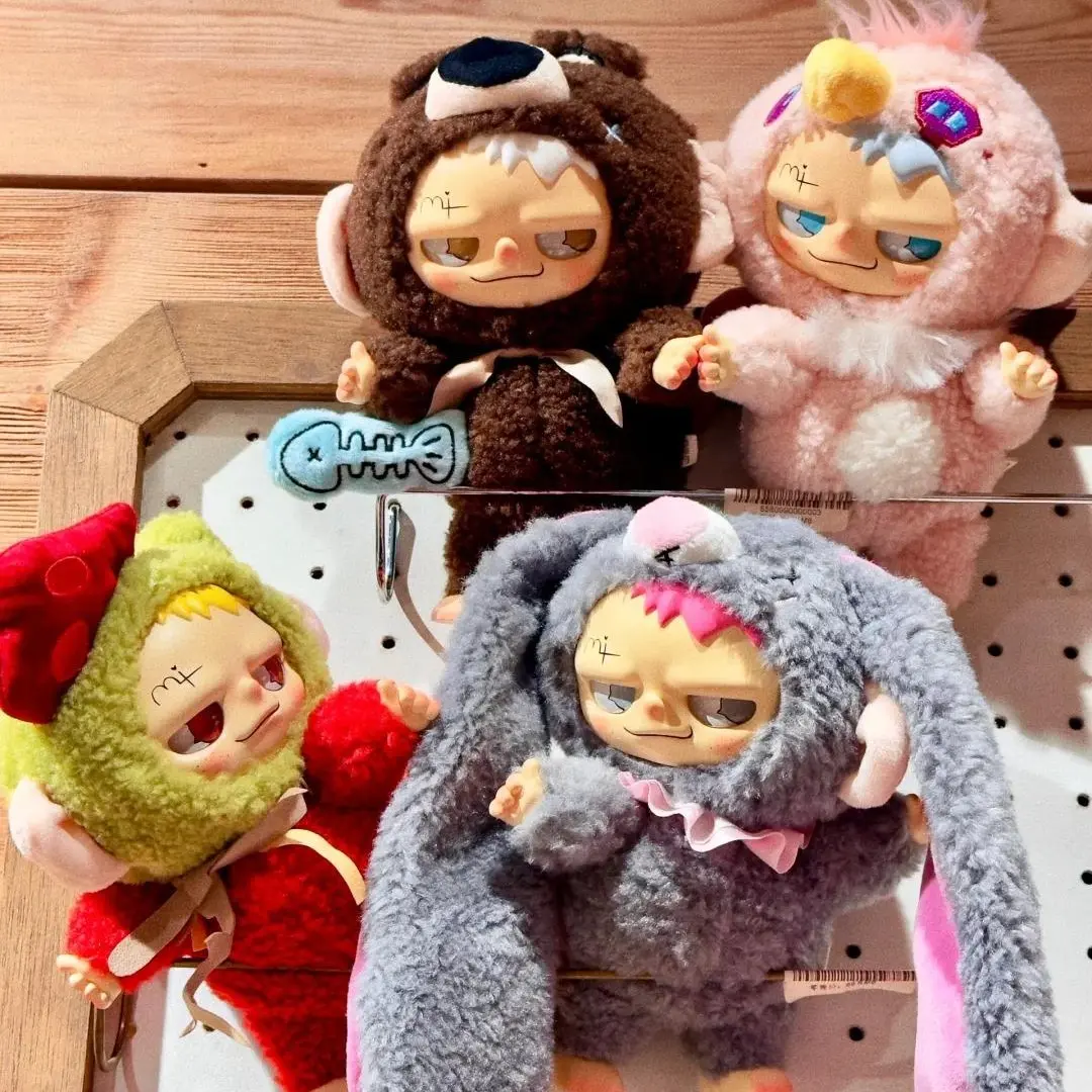 [DIDA] Pitenaught Naughty League Plush Series Blind Box, Surprise Blind Bag Stuffed Toys for Collecting