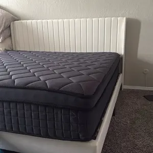 Comfortable Bed and Mattress Set with Quilted Design for Restful Sleep