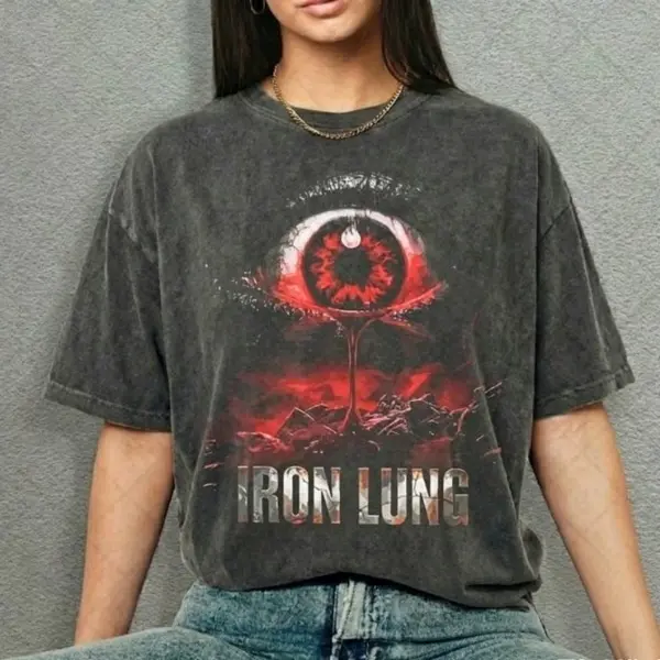 Women's Iron Lung Horror Movie Graphic T-Shirt, Markiplier Inspired Womenswear