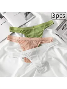 Men's Underwear Set, Breathable Comfort Sheer Design, Daily Wear Essentials, Ideal for Everyday Use & Office Settings