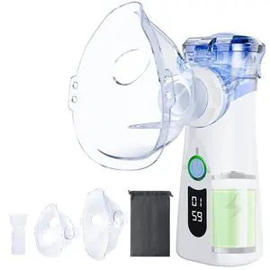 NBM-8 Handheld Nebulizer, Dual-Speed with Screen, Rechargeable Lithium Battery, 5μm Mist, 8ml Capacity, Quiet Operation, Ideal for Daily Use and Personal Care