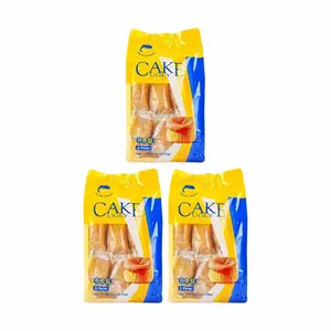 Success Import 3-Pack Ugly Cake - Soft & Fluffy Egg Cake (6 Pieces, 270g) | Perfect Breakfast & Afternoon Snack