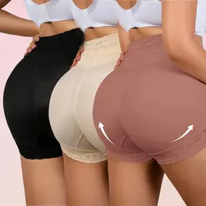 High Waist Shapewear Panty with Waist Lace & Anti-Slip Silicone Band - Stretchy Breathable & Seamless Tummy Control Butt Lifting for Everyday Confidence Women's Basic Minimalist Multi Colors 3Pcs COMPRESSION BAND
