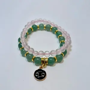 Cancer zodiac combo bracelet set